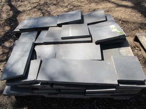 Slate Pavers, eight layers...