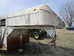 22 Gooseneck Stock Trailer