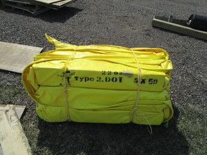 (New) 5x50 Floating Silt Fence