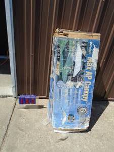 Shelter Logic max ap canopy. 10 x 20. New in box. As shown.