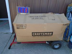 New Craftsman 4246 twin bag grass catcher. Appears to be complete. As shown.