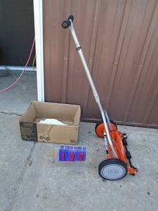 American reel mower. Looks nearly new. As shown.