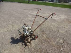 Antique Garden Tiller