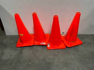 Orange Safety Cones
