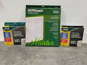 Hunter HEPA and Carbon Filters