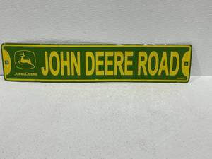 John Deere Road Sign