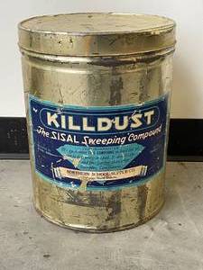 lot 30 image: Killdust Sweeping Compound Can