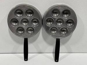 lot 89 image: 2 Danish Nordic-ware Ebelskiver Pans