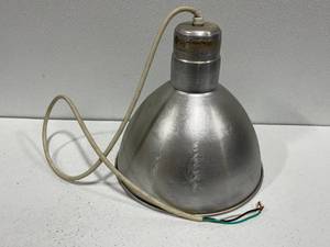 lot 100 image: Vintage Aluminum Hanging Light