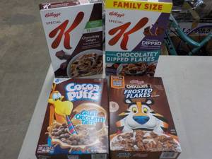 4 Boxes Cereal-all in date...