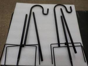 2 Metal 48 Shepherds Hooks...