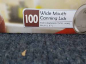 Wide Mouth Canning Lids...