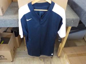 8 NIKE Dri-fit Navy with White Slee...