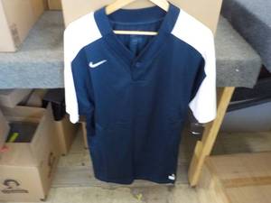 8 NIKE Dri-fit Navy with White Slee...
