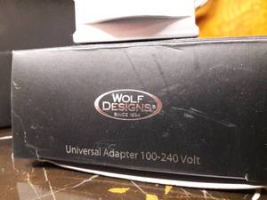 WOW MSRP $588 WOLF DESIGNS Module 4.1 Watch Winder - Adapter Included - Great Working Condition