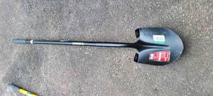 lot 132 image: Husky 47 in. L Fiberglass Handle Carbon Steel Digging Shovel with Grip