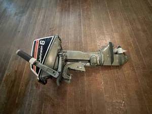 lot 11 image: Johnson 6 HP Outboard Motor
