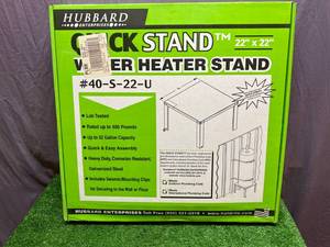 lot 36 image: NIB Water Heater Stand