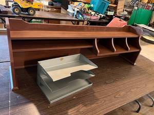 lot 97 image: Desk Top & Desk Organizer