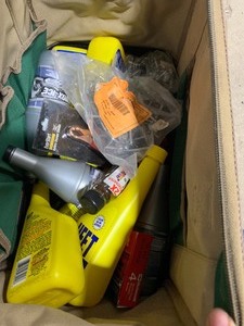 Tool Bag with parts and rivits