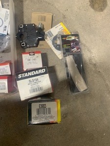 box of car parts
