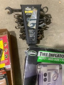 Tire Inflator and Wrenches