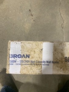 Broan Wall Heater