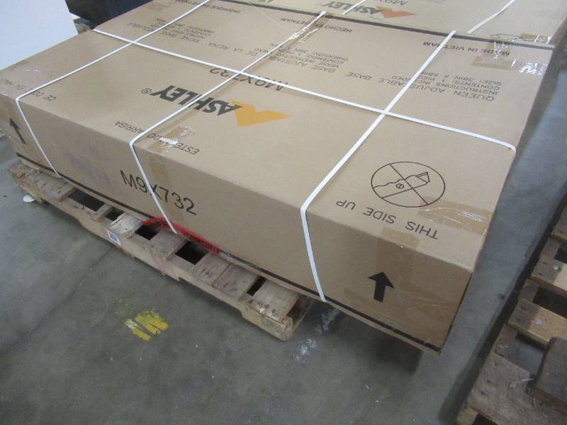 Signature Design by Ashley Head-Foot Model-Good Queen Adjustable Base Gray, M9X732 - NEW IN BOX
