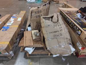 Pallet of Walnut Slab Wood
