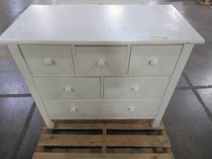 Kendall Dresser, Simply White. ScratchDent - Mainly the top.