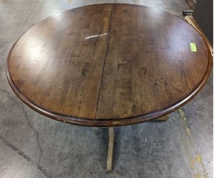 Sunset Trading Brook Round Extension Dining Table - Scratched