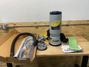lot 65 image: PROTEAM QuietPro BP 6 qt. Backpack Vacuum