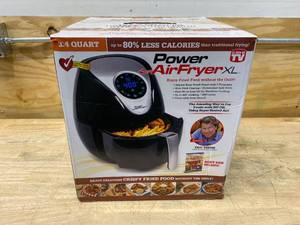 lot 138 image: Power Air Fryer XL 3.4 Qt. By Tristar