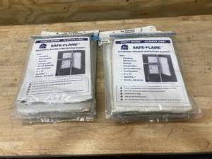 lot 139 image: IPS Weld-On Lot of 10- Soldering & Brazing Flame Stopper Blankets