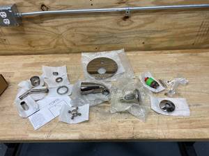 lot 159 image: FORTIS 8879700 Caffe Tub and Shower Trim Package with Multi-Function Shower Head, Polished Nickel
