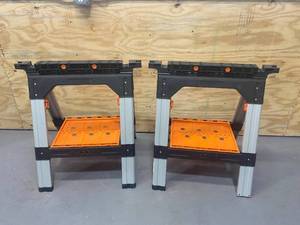 lot 42 image: PONY Lot of 2 Saw Horses