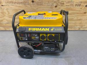 lot 8 image: FIRMAN P03608 - Performance Series 3650 Watt Electric Start Portable Generator (108 hours)