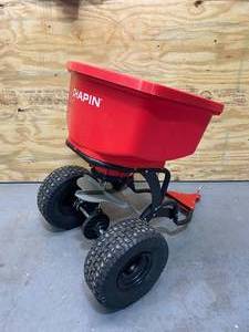 lot 40 image: CHAPIN 150 lb Tow Behind Spreader