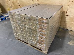lot 24 image: LM FLOORING Lot of 40 Boxes of- Weston Hardwood Flooring in Windy City (1,063 Sq. Ft.)