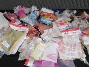 LOT OF MISC. SAMPLE FABRICS