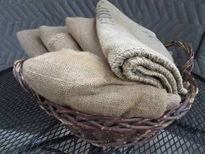 BURLAP  GUNNY SACKS