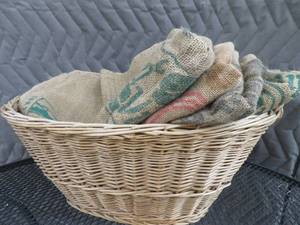 BURLAP  GUNNY SACKS