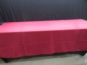 LOT OF 20 BURGUNDY TABLE LINENS