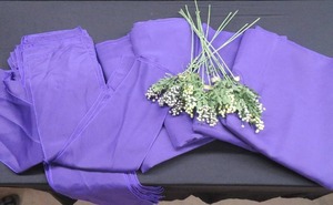 HUGE LOT OF PURPLE LINEN