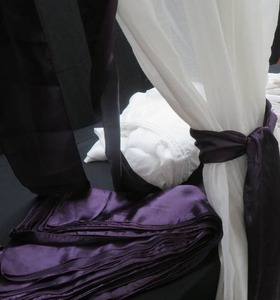 WHITE BATISTE CURTAINS