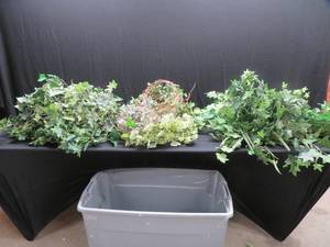 LARGE TOTE OF IVY AND GARLUND