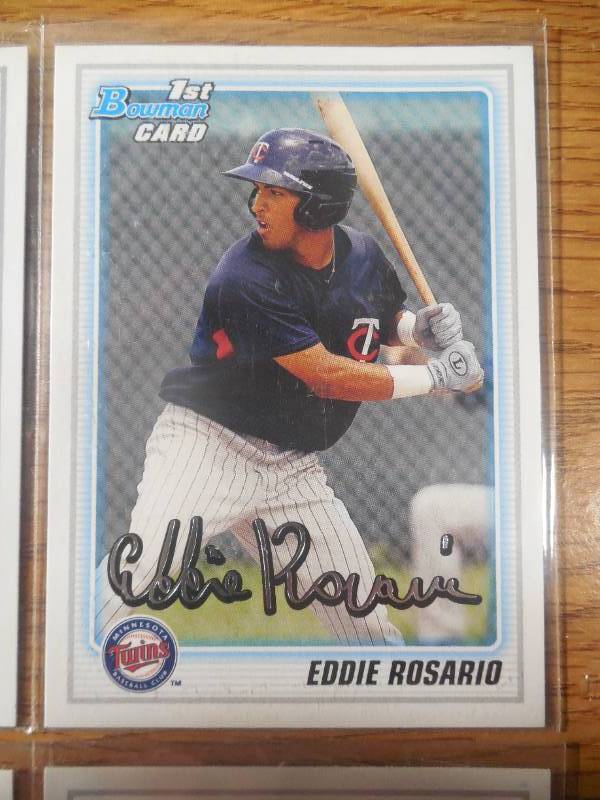 (10) 2010 Bowman Draft Eddie Rosario Rookies #BDPP19 LK