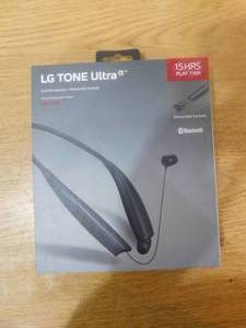 LG TONE Ultra Bluetooth Wireless Headset - Black