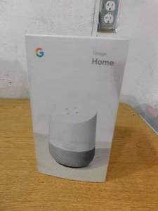 New - Google Home - Smart Speaker & Google Assistant, Light Grey & White
