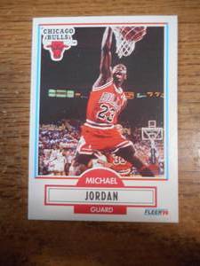 1990 Fleer Basketball Michael Jordan #26 HOFer